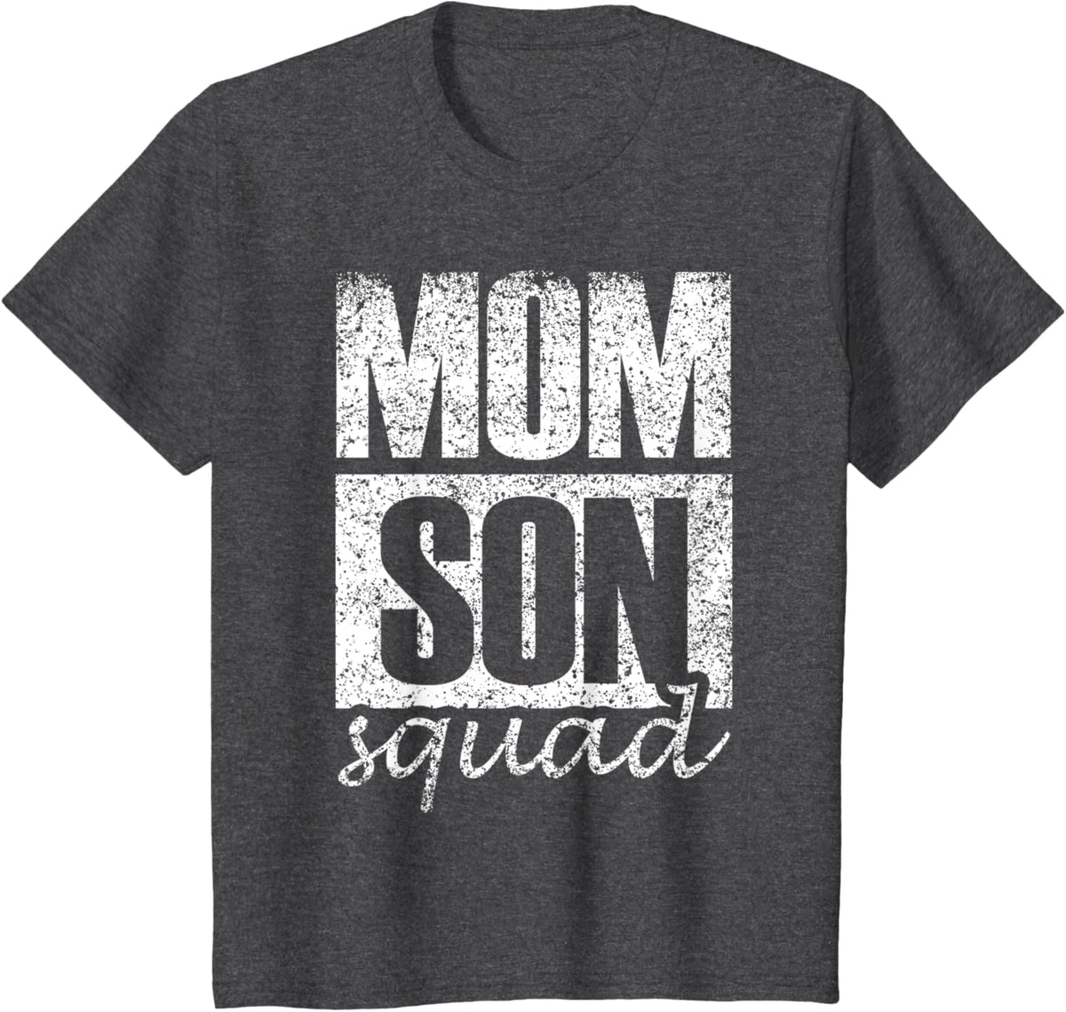 Mama Mom Son Mothers Day Love Mama Mommy Son Squad Mother's Day Matching Mom Sons Mother Son T-Shirt, Small, Black