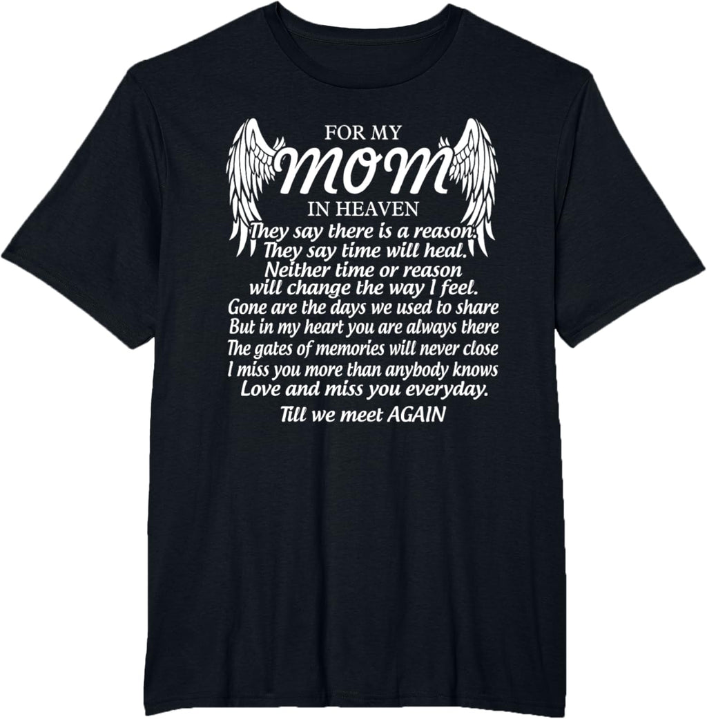 For My Mom In Heaven Love My Mom So Much Missing Mother Day