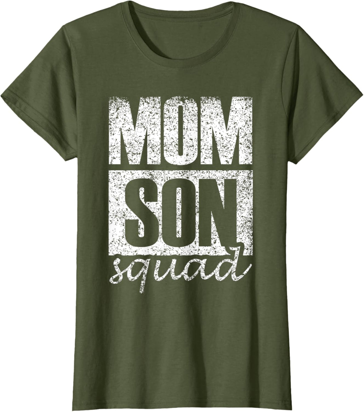 Mama Mom Son Mothers Day Love Mama Mommy Son Squad Mother's Day Matching Mom Sons Mother Son T-Shirt, Small, Black