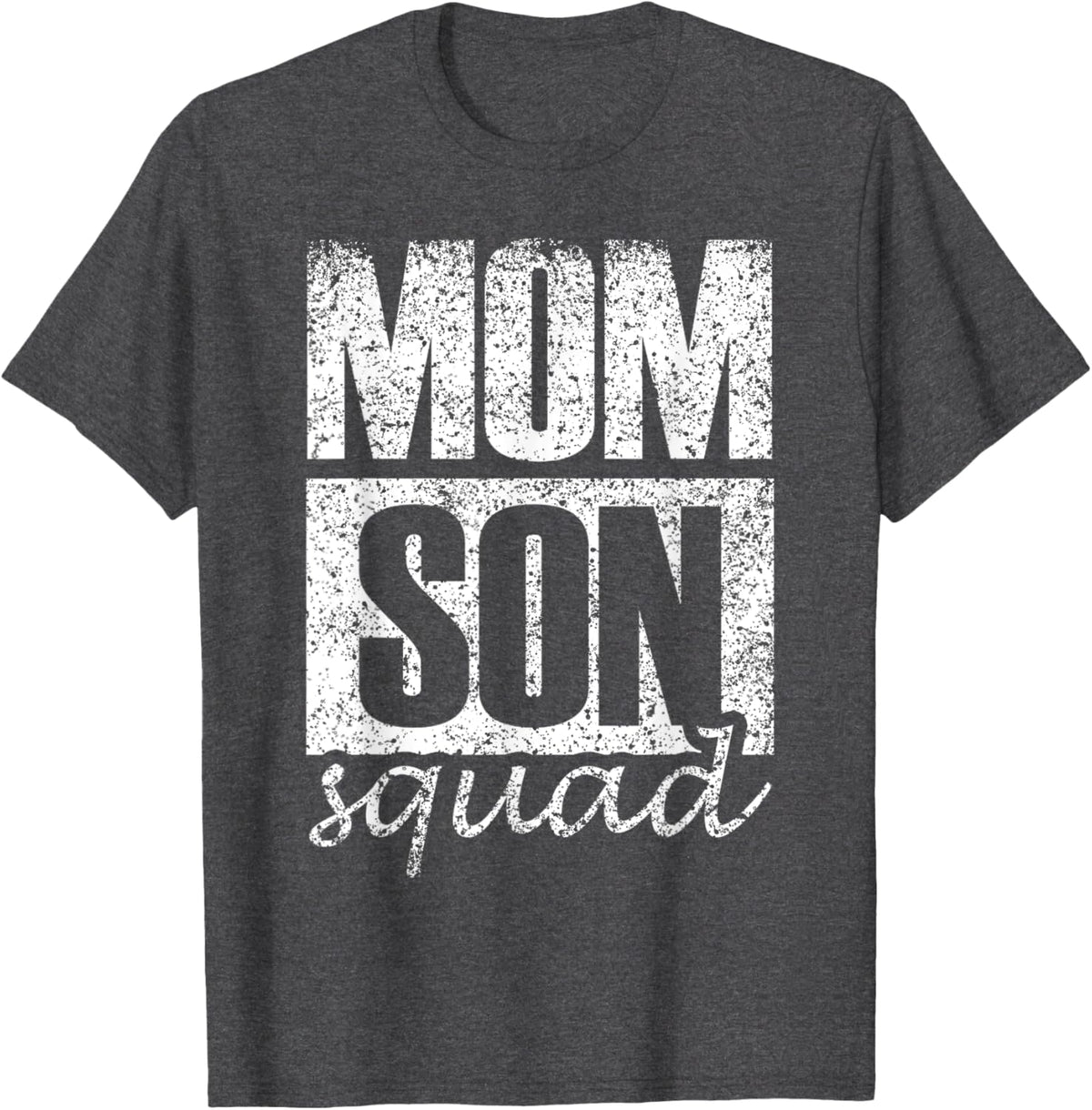 Mama Mom Son Mothers Day Love Mama Mommy Son Squad Mother's Day Matching Mom Sons Mother Son T-Shirt, Small, Black