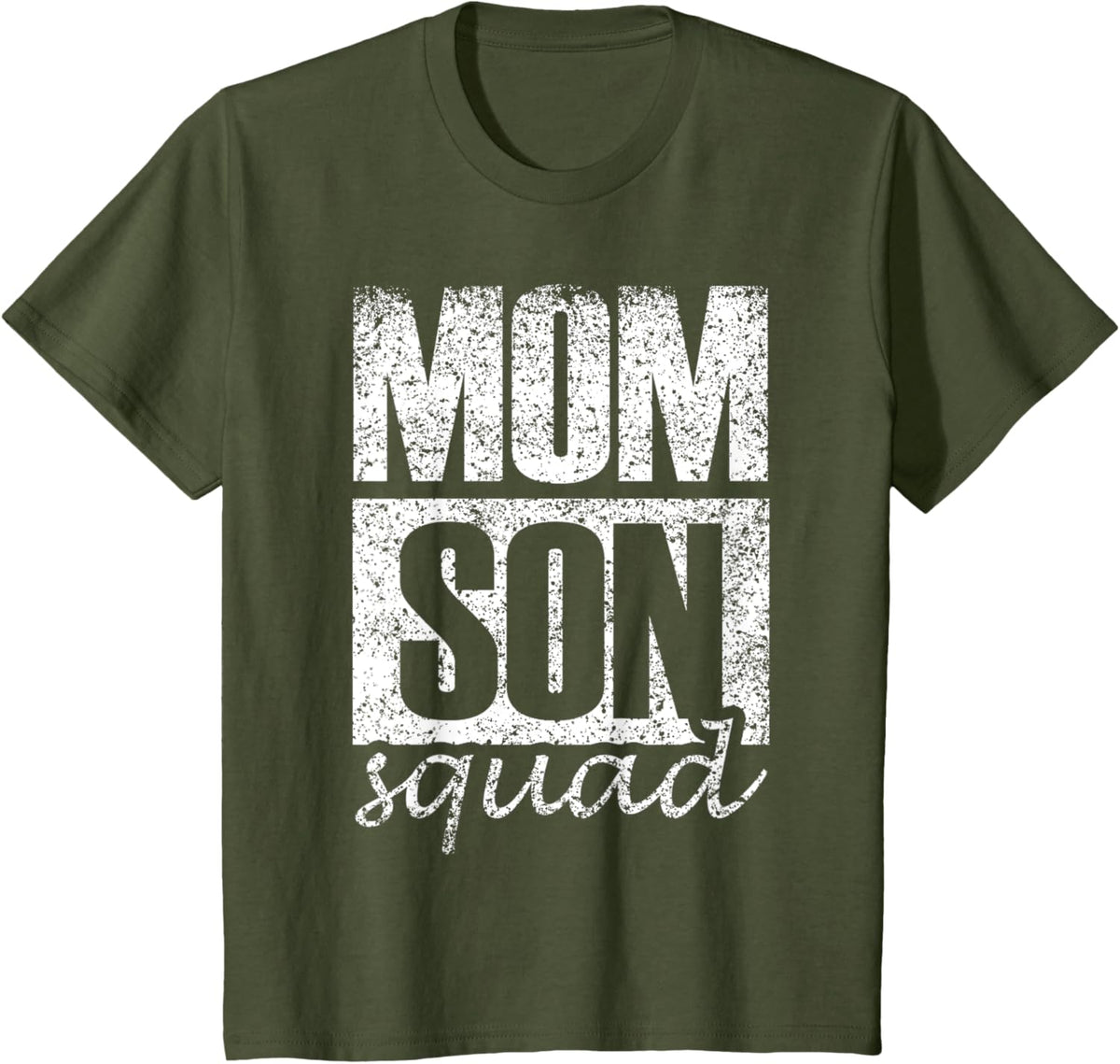 Mama Mom Son Mothers Day Love Mama Mommy Son Squad Mother's Day Matching Mom Sons Mother Son T-Shirt, Small, Black